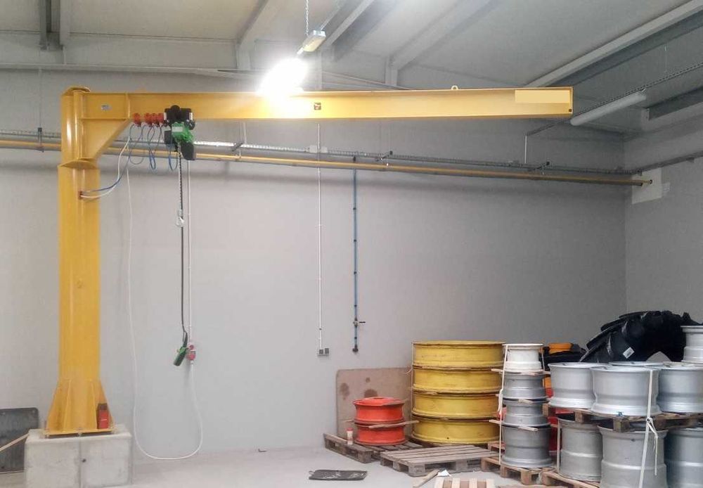 Żuraw Żurawik słupowy warsztatowy 125kg 250kg 500kg 1000kg 2000kg