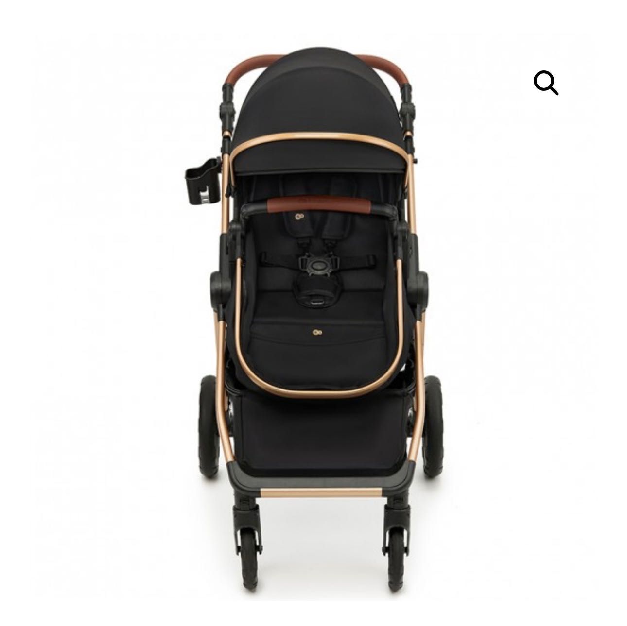 Carrinho Trio de Bebé – Kinderkraft Preto SEM OVO mas tem alcofa