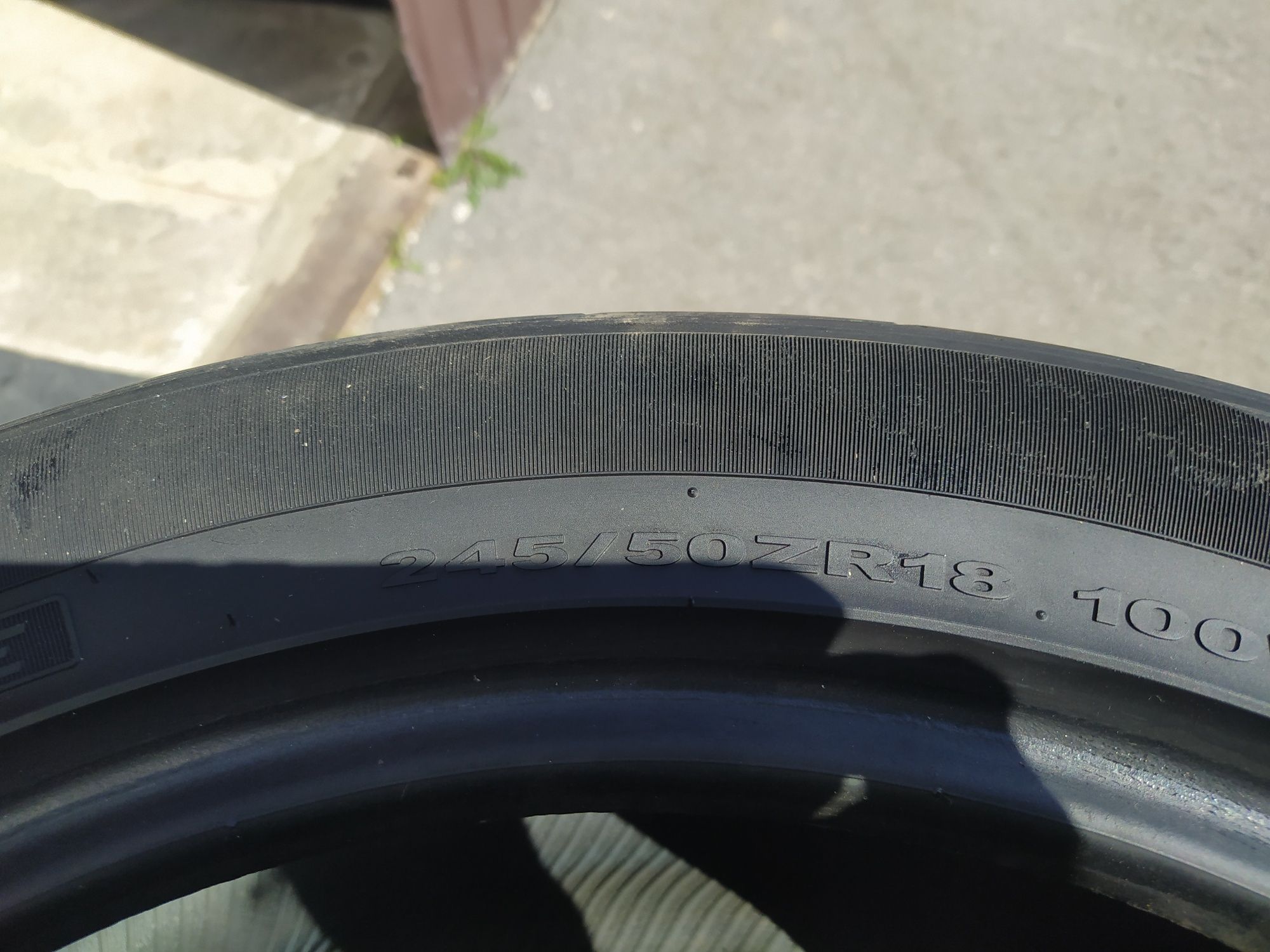 Бу резина Hankook 245/50/18