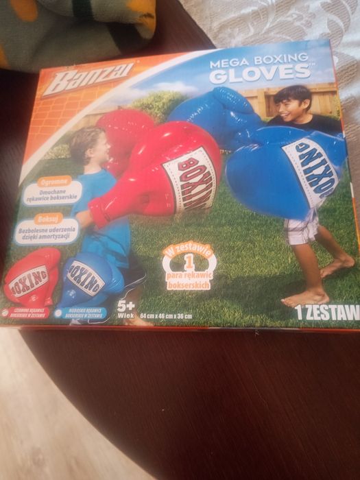 Dmuchane rękawice bokserskie Banzai