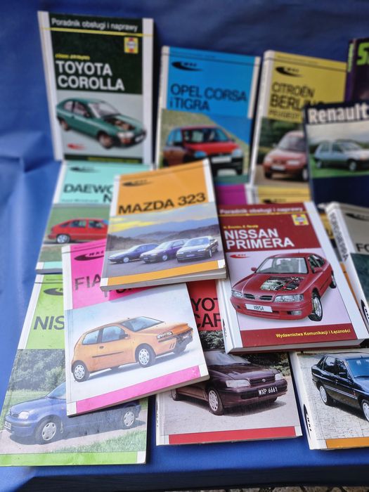 Książki Naprawa Samochodu Różne Modele