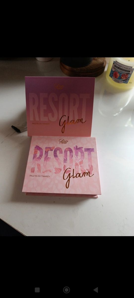 Glam shop Resort paleta do twarzy