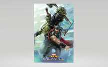 Thor Ragnarok Hulk i Thor Plakat filmowy 61x91,5 cm