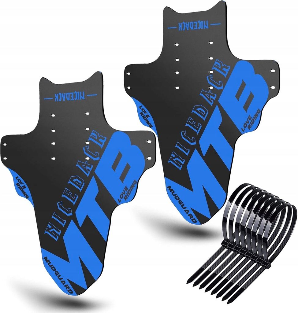 NICEDACK 2 Błotniki na Rower 20"-29" MTB Mudguard Przód i Tył