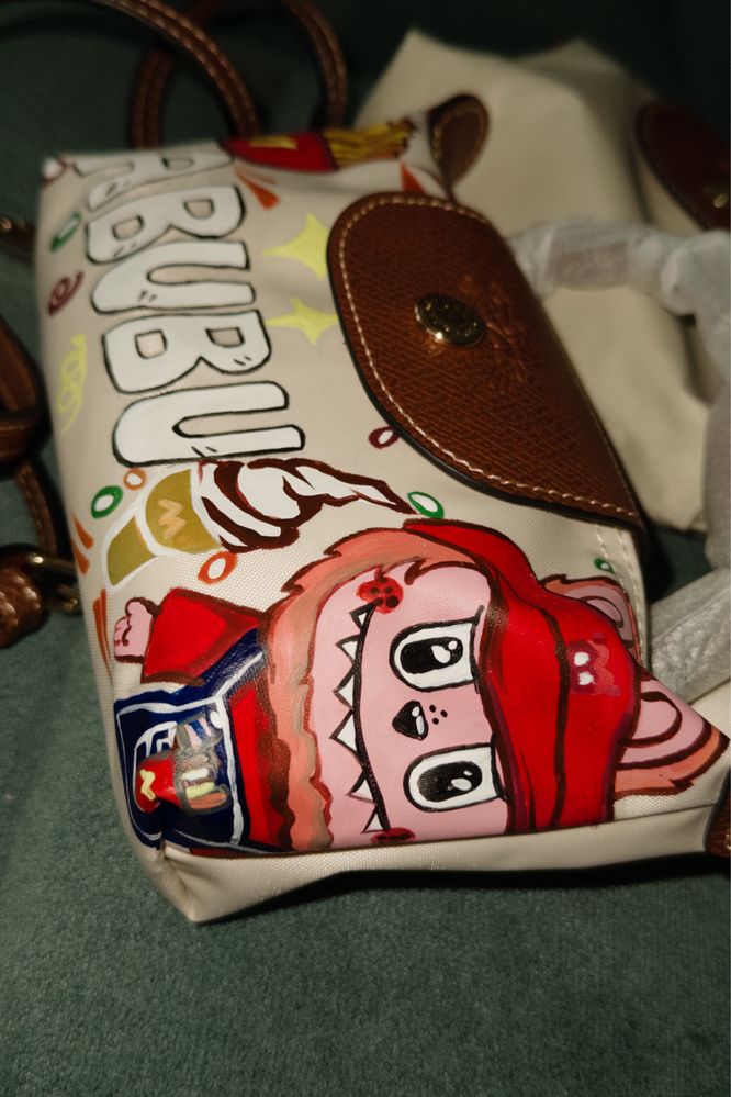 Lonchamp Labubu le plege mini limited edition 2025 тренд