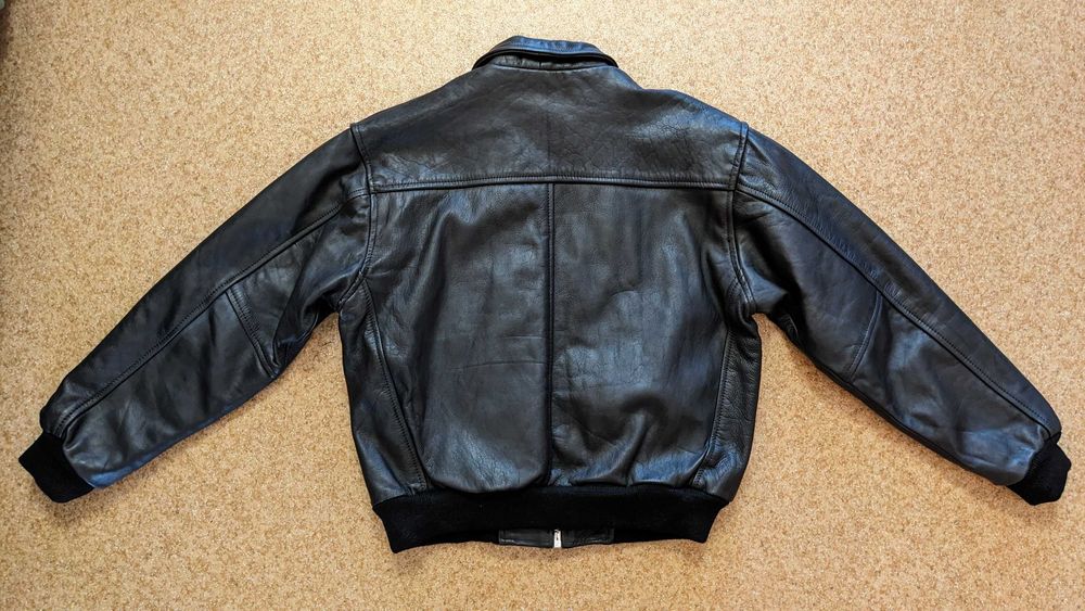 Кожаная мотокуртка Rex Judd Cafe Racer Bomber Jacke