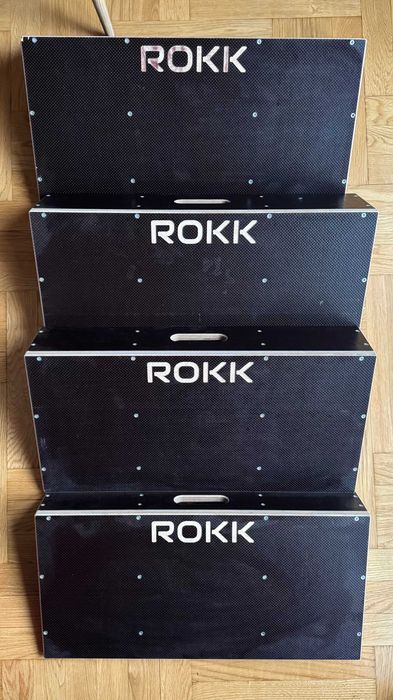 Zestaw platform Slant Board ROKK 15°, 20°, 25°, 30° – nowe, nieużywane