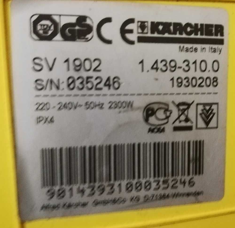 Odkurzacz piorący parą KARCHER SV 1902 z zelazkiem gwarancja