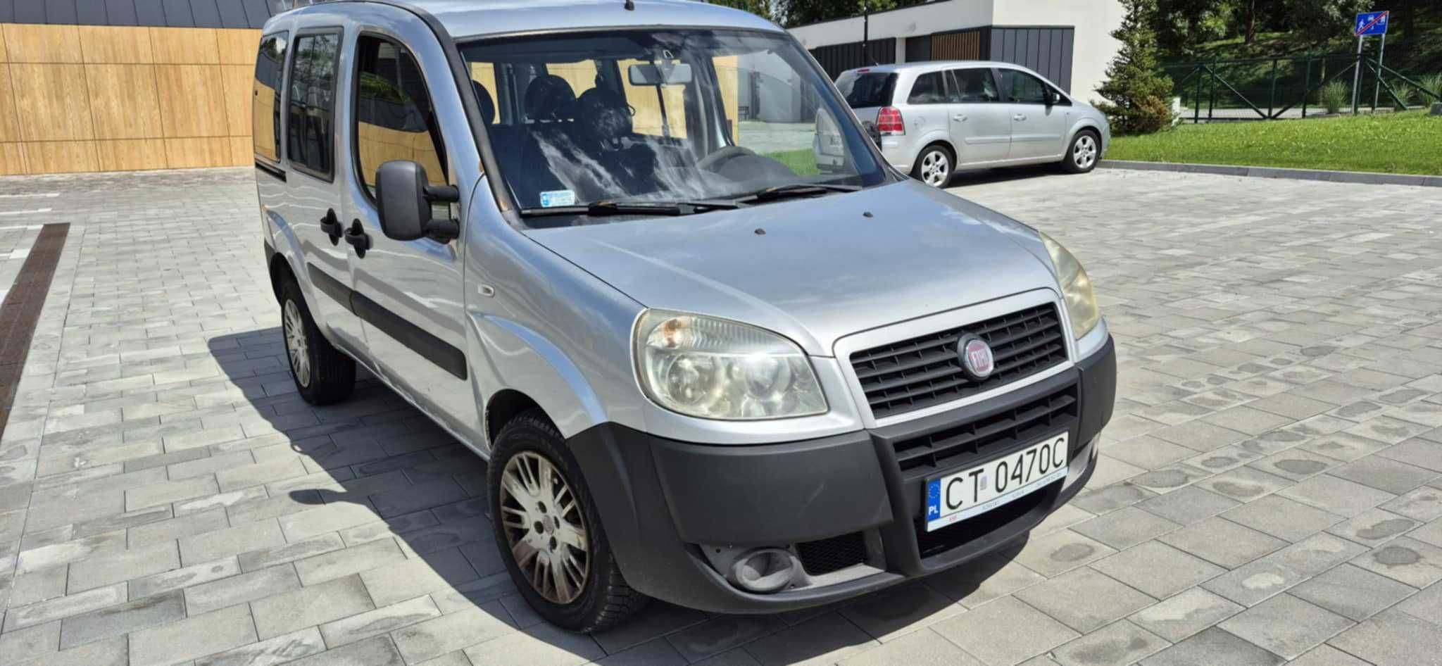 Fiat Doblo 1.9D 2008r 5 os. KLIMA lift
