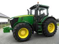 John Deere 7230 R 2012 Rok Nie Malowany, Skrzynia POWERQUAD, Stan Bardzo Dobry