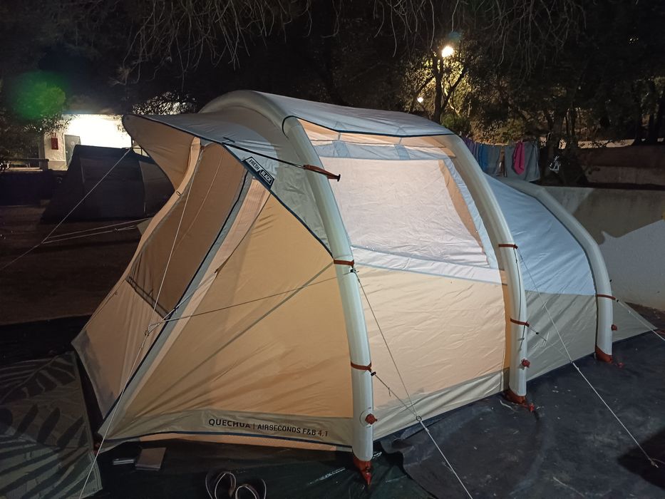 Tenda campismo insuflavel