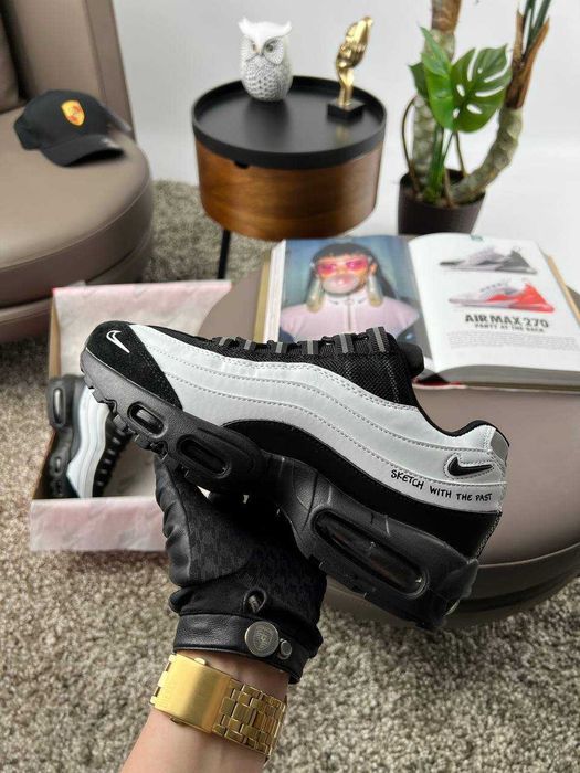 !SALE! Nike Air Max 95 Black White 40 41 42 43 44 45 найк аир макс