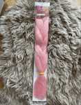 Belleze hair wlosy przedluzanie warkocz rozowe candyfloss