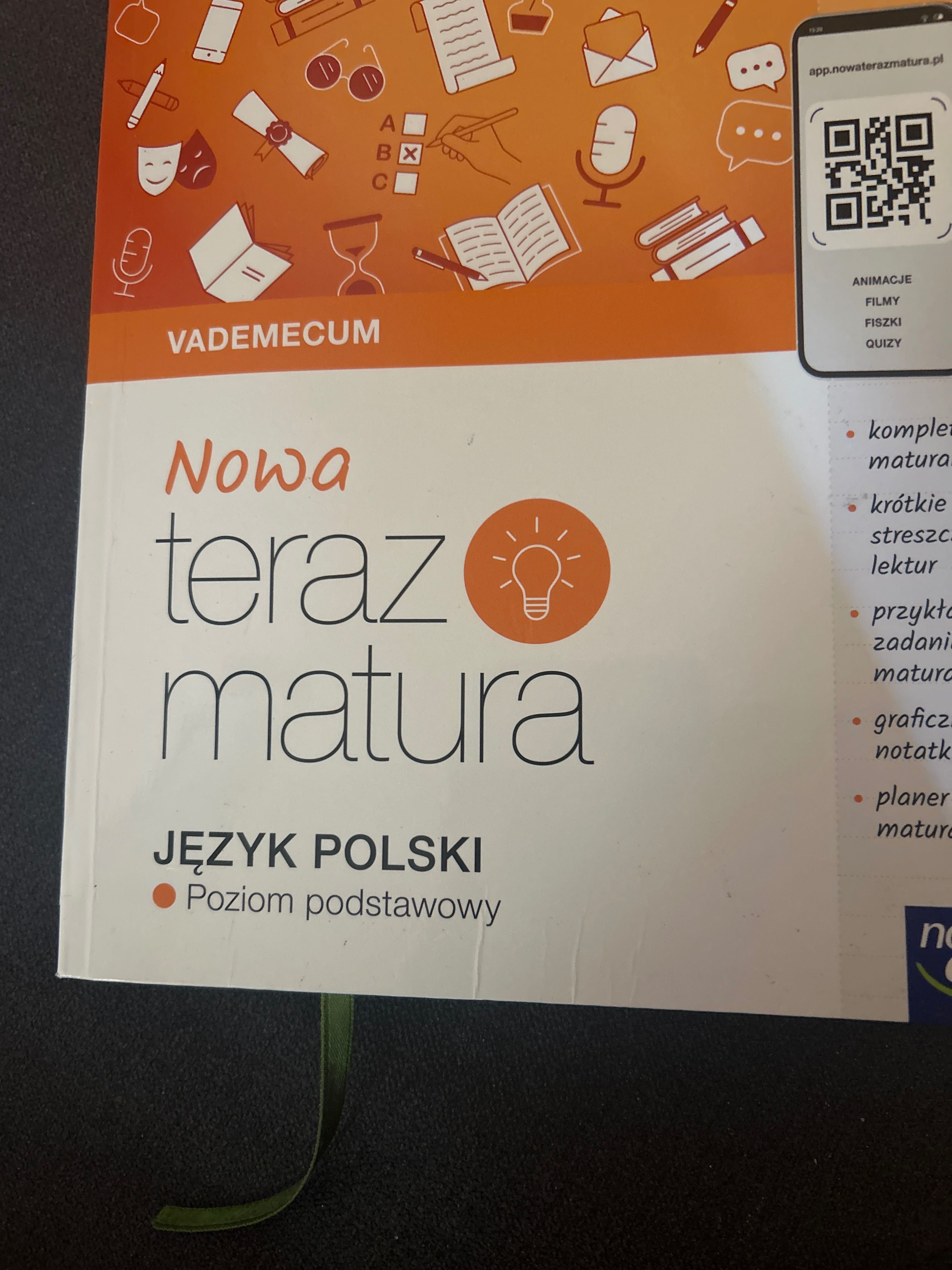 Vademecum Nowa teraz matura język polski poziom podstawowy