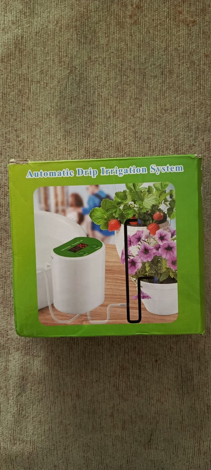 Automatyczny system nawadniania, zasilanie USB.