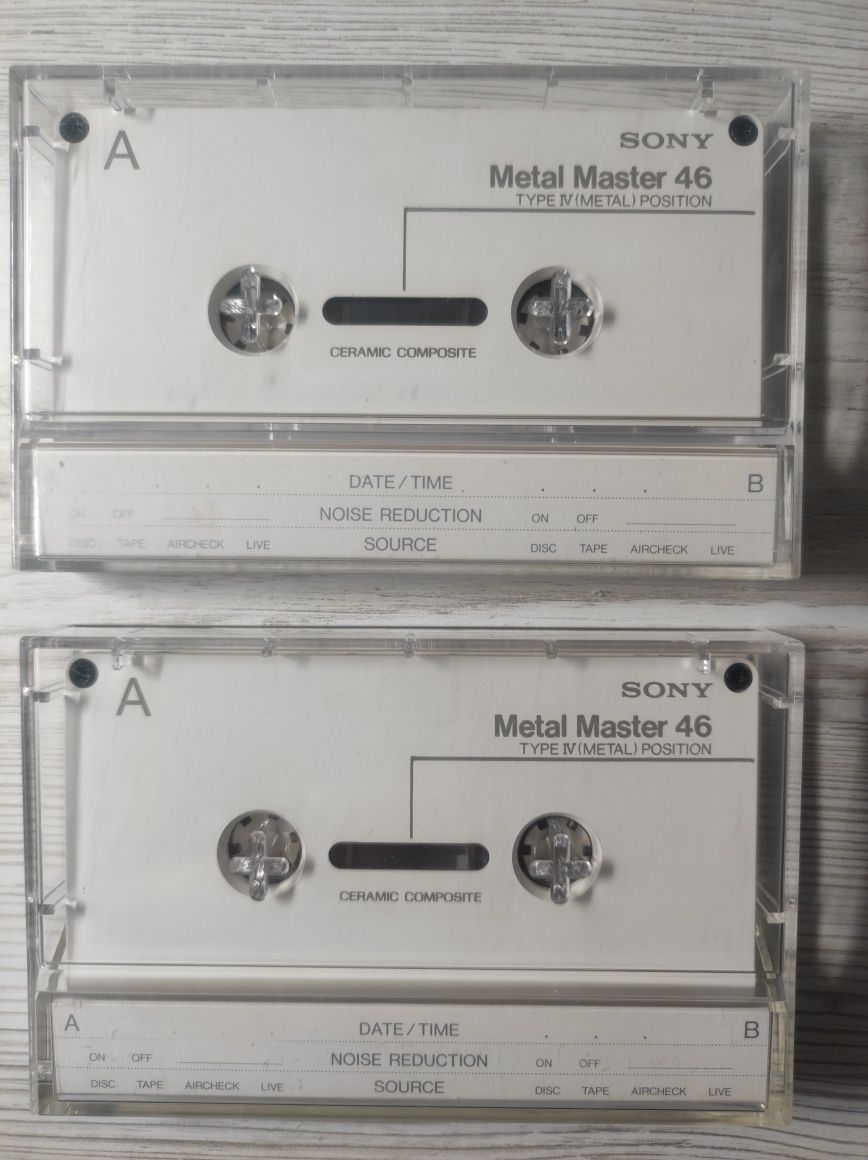 Аудіокасети Sony Metal Master 46