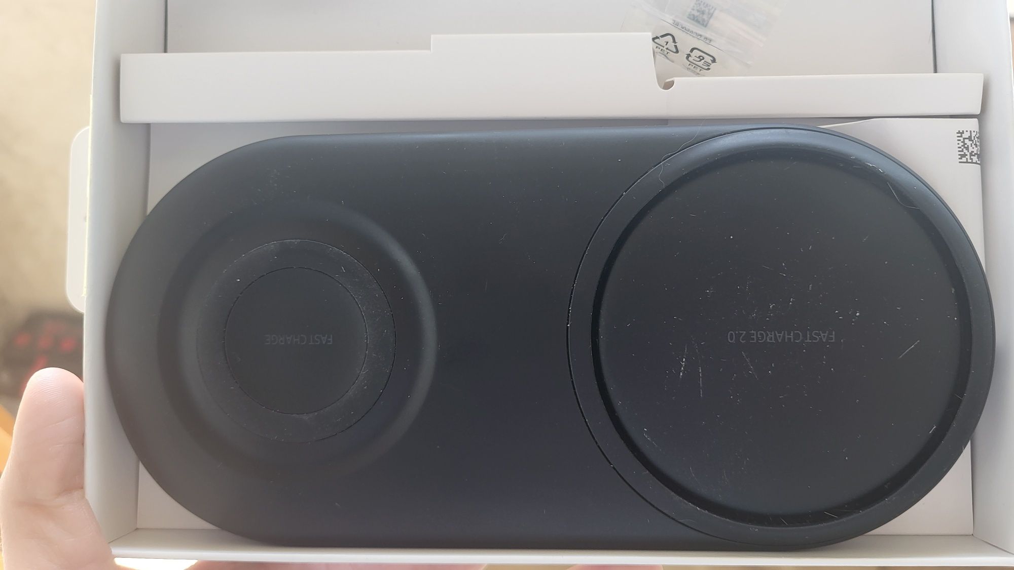 Беспроводное зарядное устройство samsung wireless duo