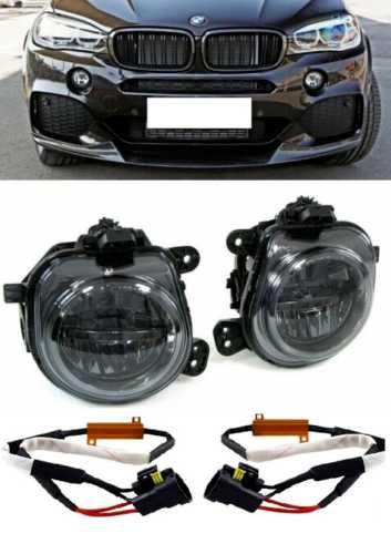 Тоновані LED Противотуманки BMW X3 F25 X4 F26 X5 F15 X6 F16 Туманки