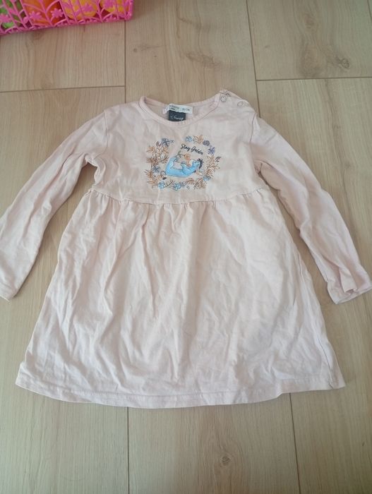 Sukienka tunika r. 80 bawełna Disney