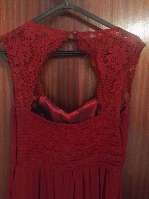 Vestido comprido cerimónia