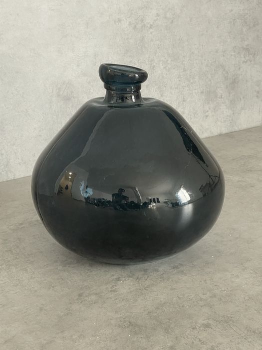 Jarrao vidro azul escuro