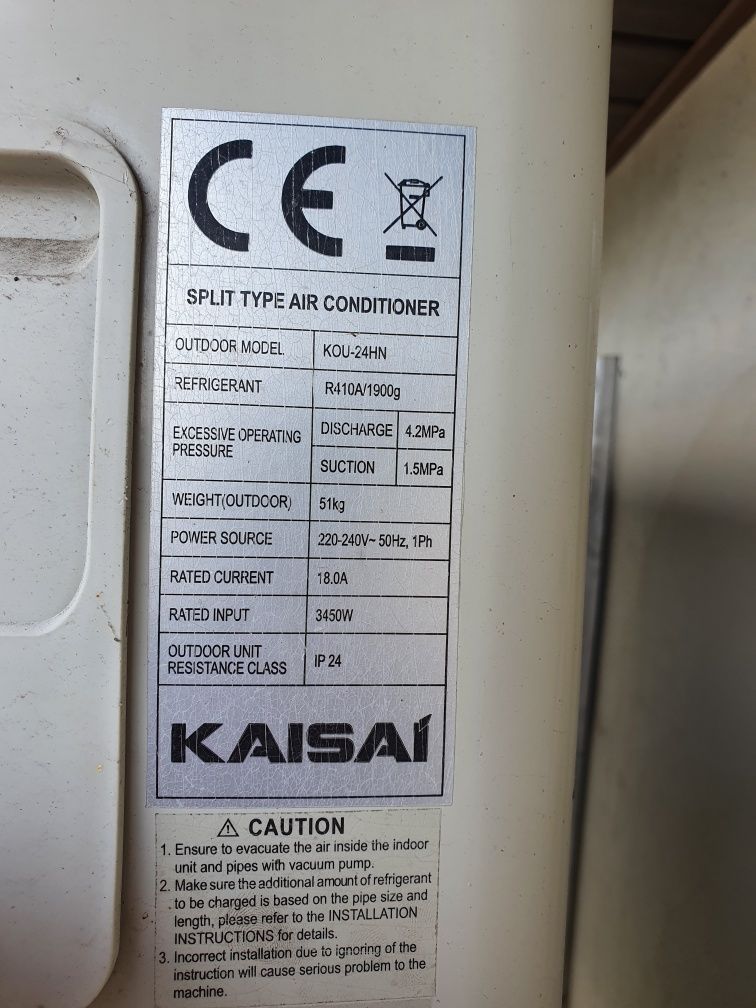 Klimatyzator kaisai.