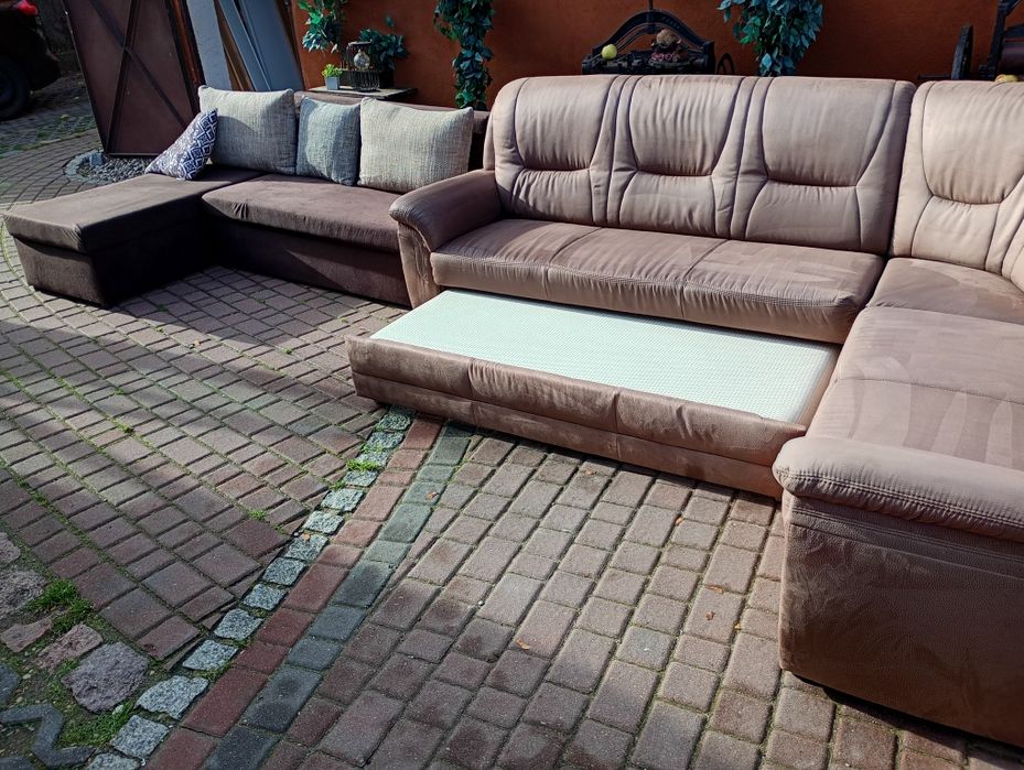 Duży narożnik rozkładany