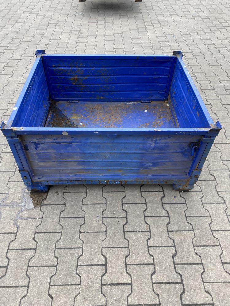 Gitterbox Giterbox kosze pojemniki kontenery blaszane