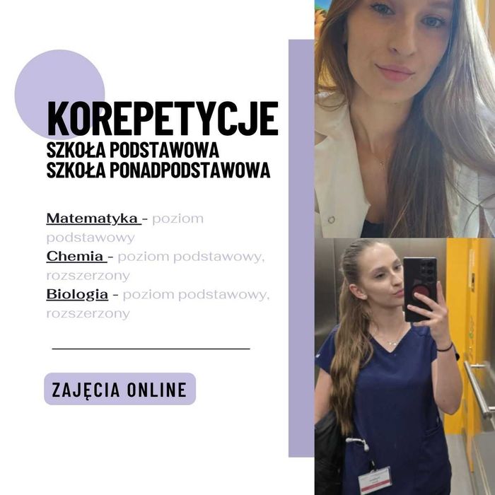 Korepetycje z matematyki  /online / szkoła podstawowa/ ponadpodstawowa