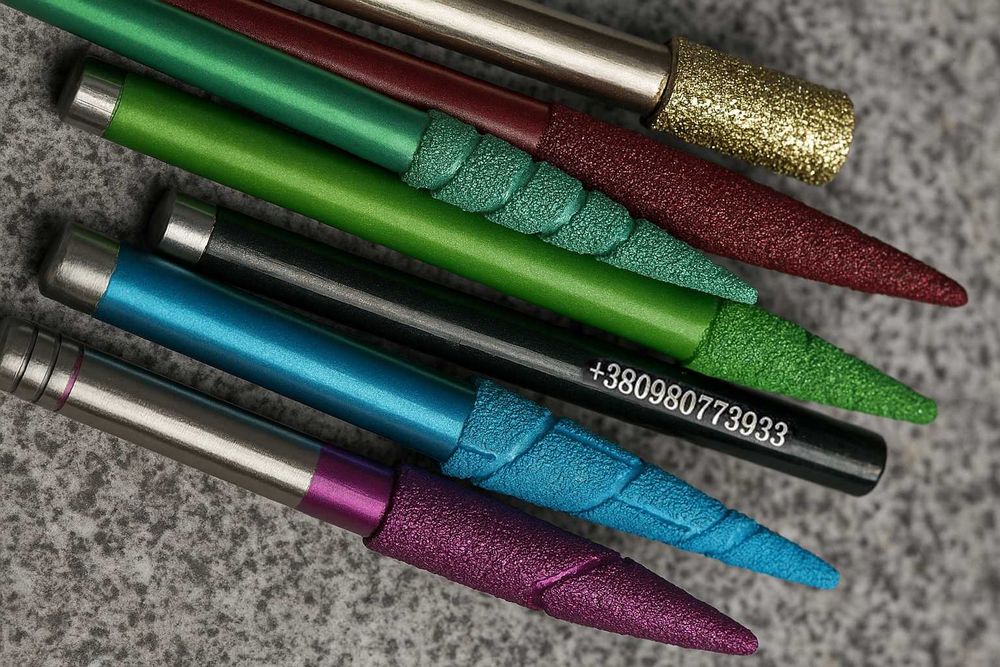 Фрезы чпу для камня, фреза алмазная по граниту, Фрези чпу для каменю