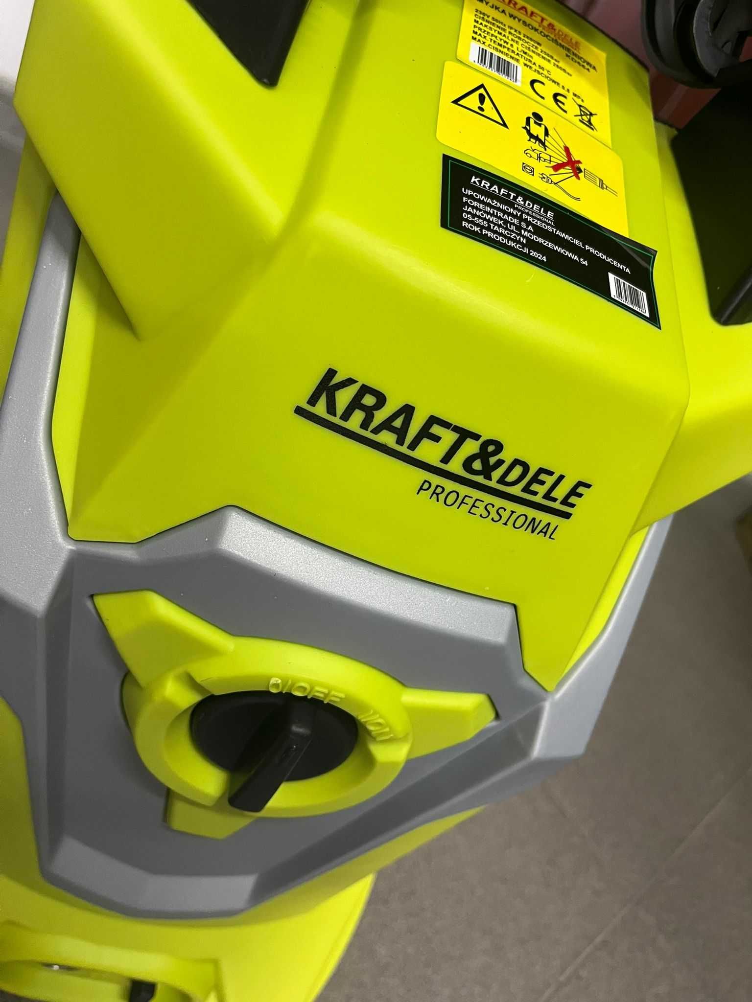 Myjka Ciśnieniowa 280 Bar Mocna Pompa Zestaw 2800W + Płyn Karcher