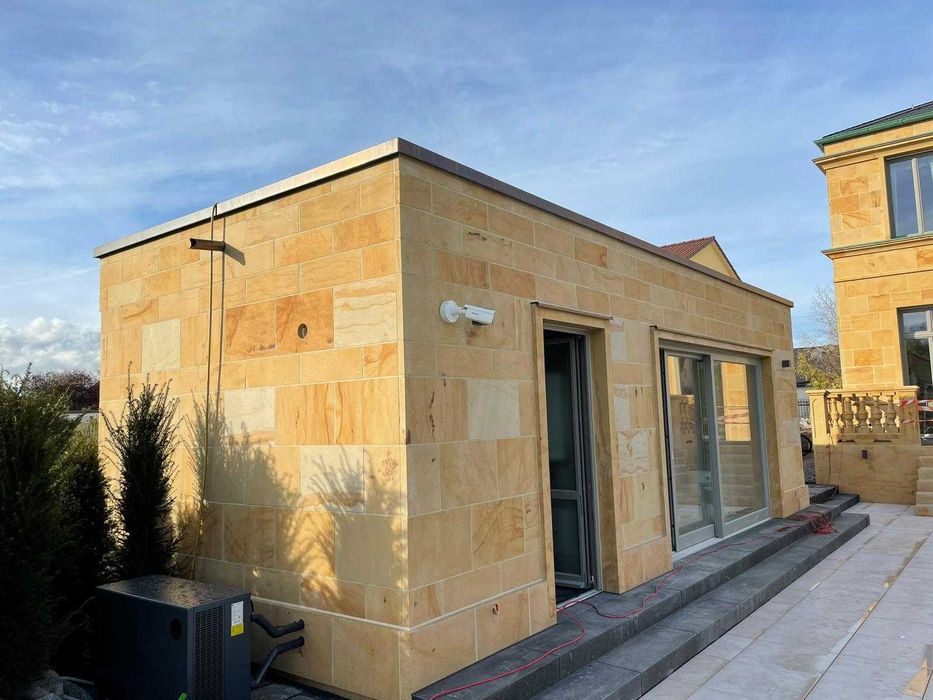 3. Płyta elewacyjna PIASKOWIEC 60×40×3cm | Kamień naturalny | za szt.