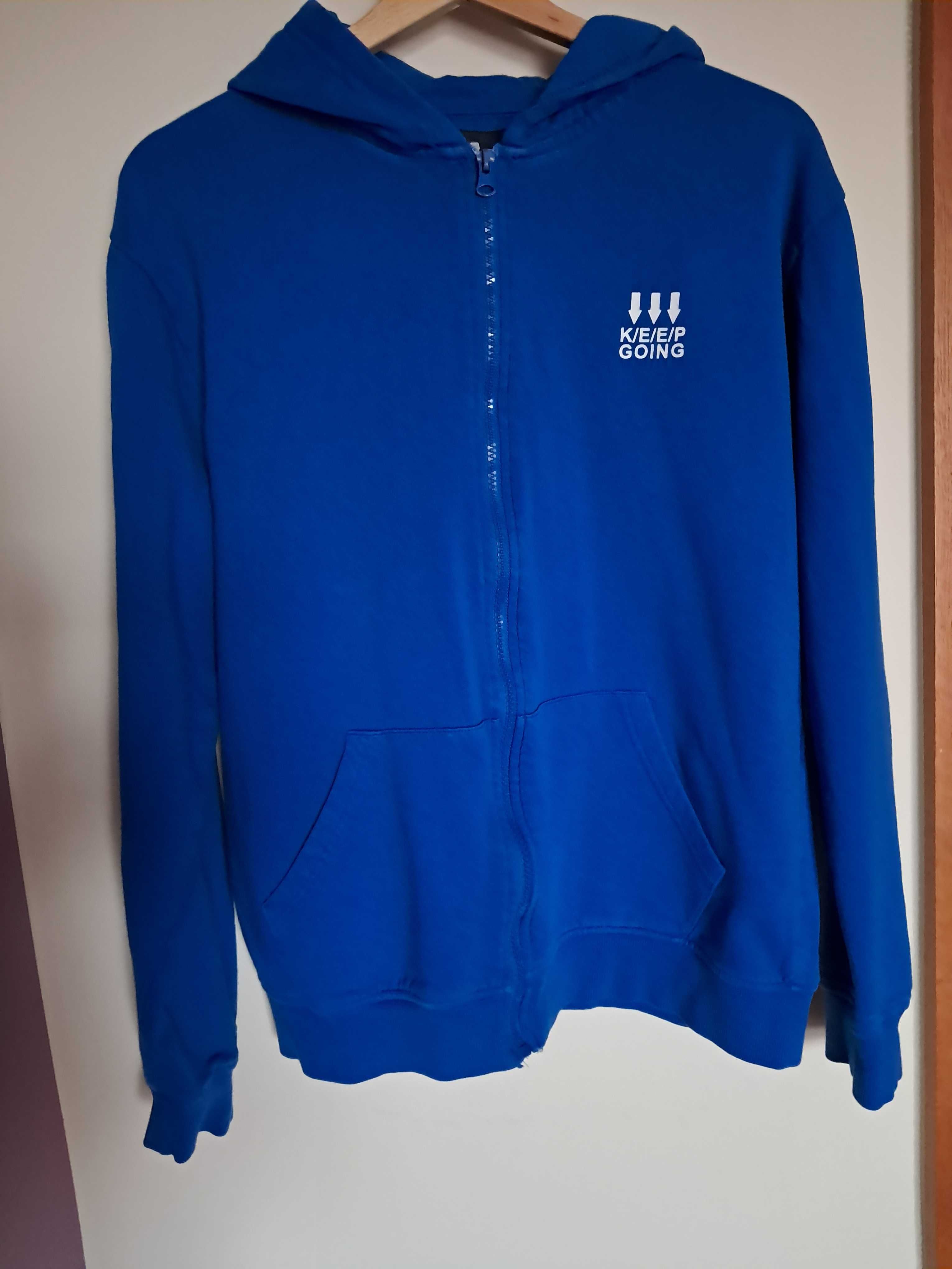 Pakiet 14 sztuk: 5 bluz, 7 t-shirty,2 koszulki polo, roz. M i L