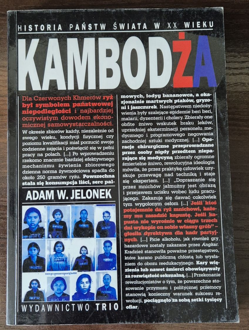 Adam W. Jelonek, "Kambodża", Wyd. TRIO