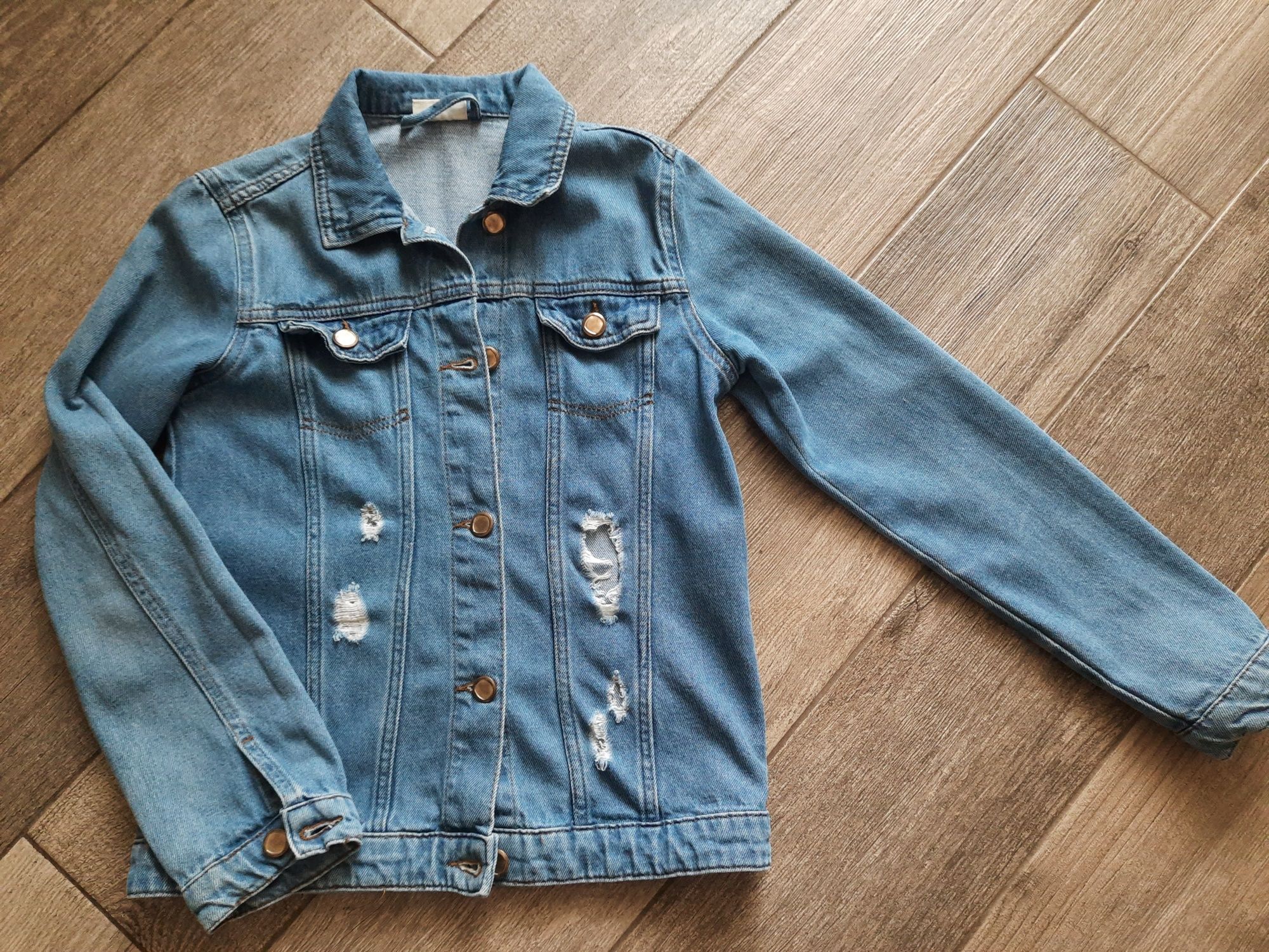 Джинсова куртка для дівчинки, 152-156см