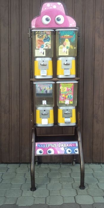 Automat do kulek dla dzieci bez wrzutników