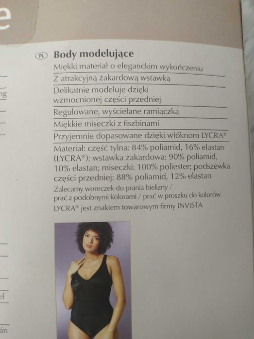 Body modelujące 90 C