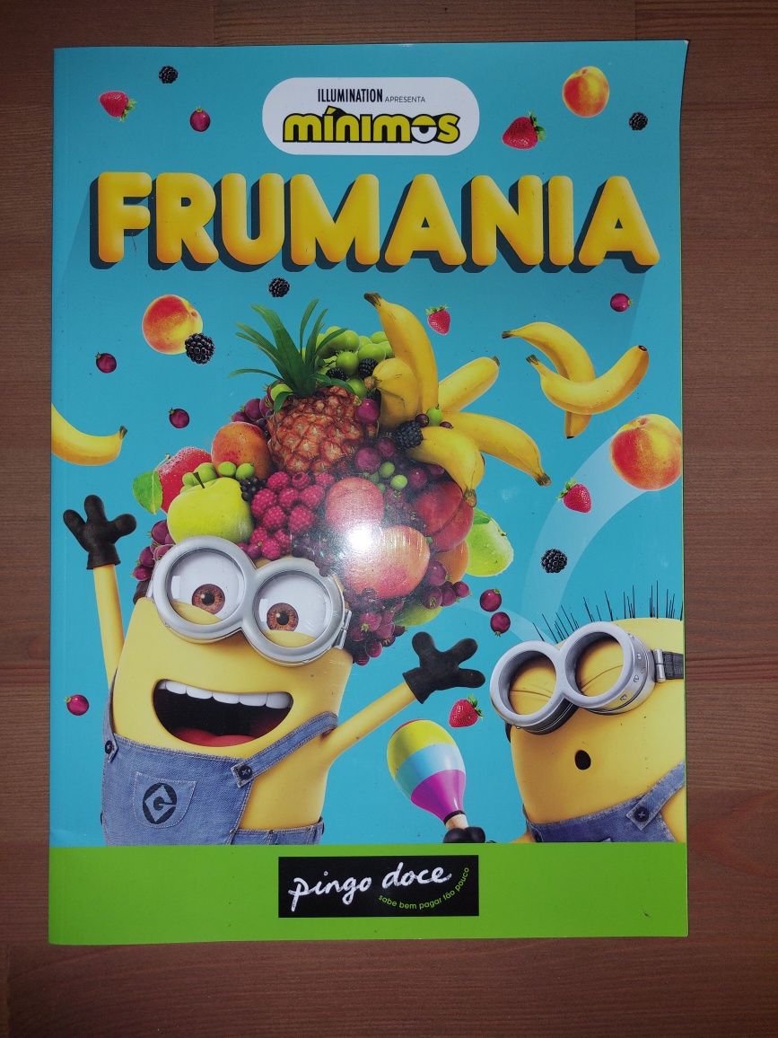 Caderneta Vazia Nova " Frumania " Minimos / Minions