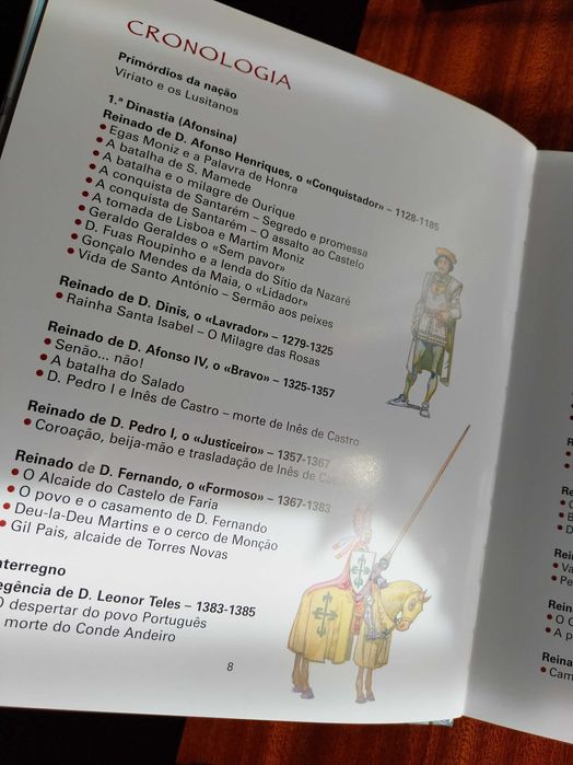 “A História de Portugal”, livro didático de fácil leitura