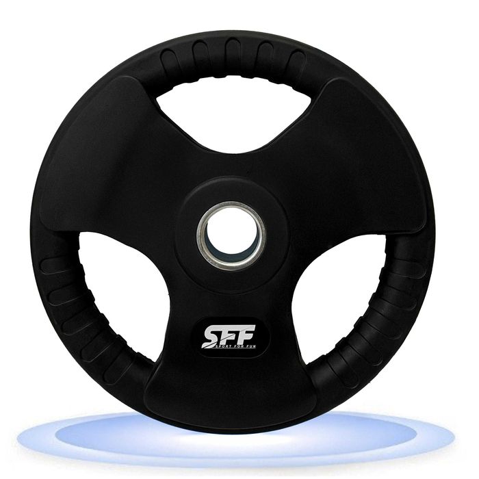 Obciążenie olimpijskie 15kg gumowane 51mm wytrzymałe solidne talerz