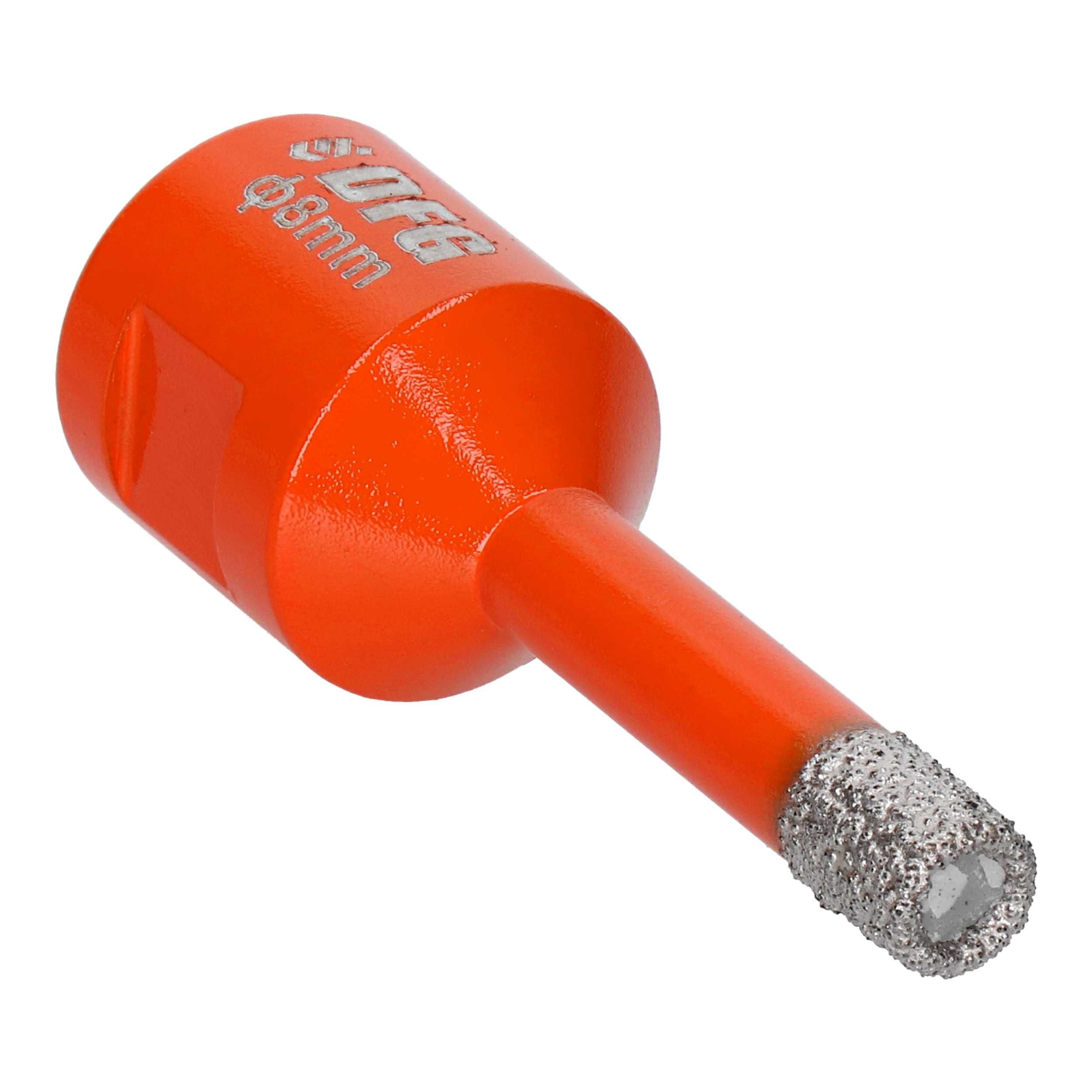 Otwornica wiertło do gresu kafli kamienia fi 8 mm NOWA DFG PREMIUM