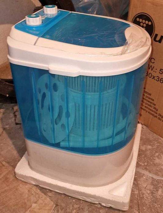 MINI PRALKA 2.6KG Turystyczna  Kempingowa Zelman turbo