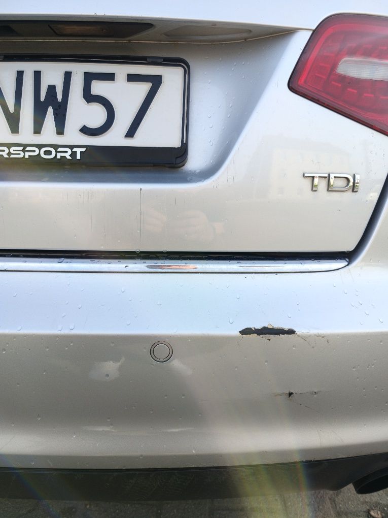 Audi A6C6 uszkodzony
