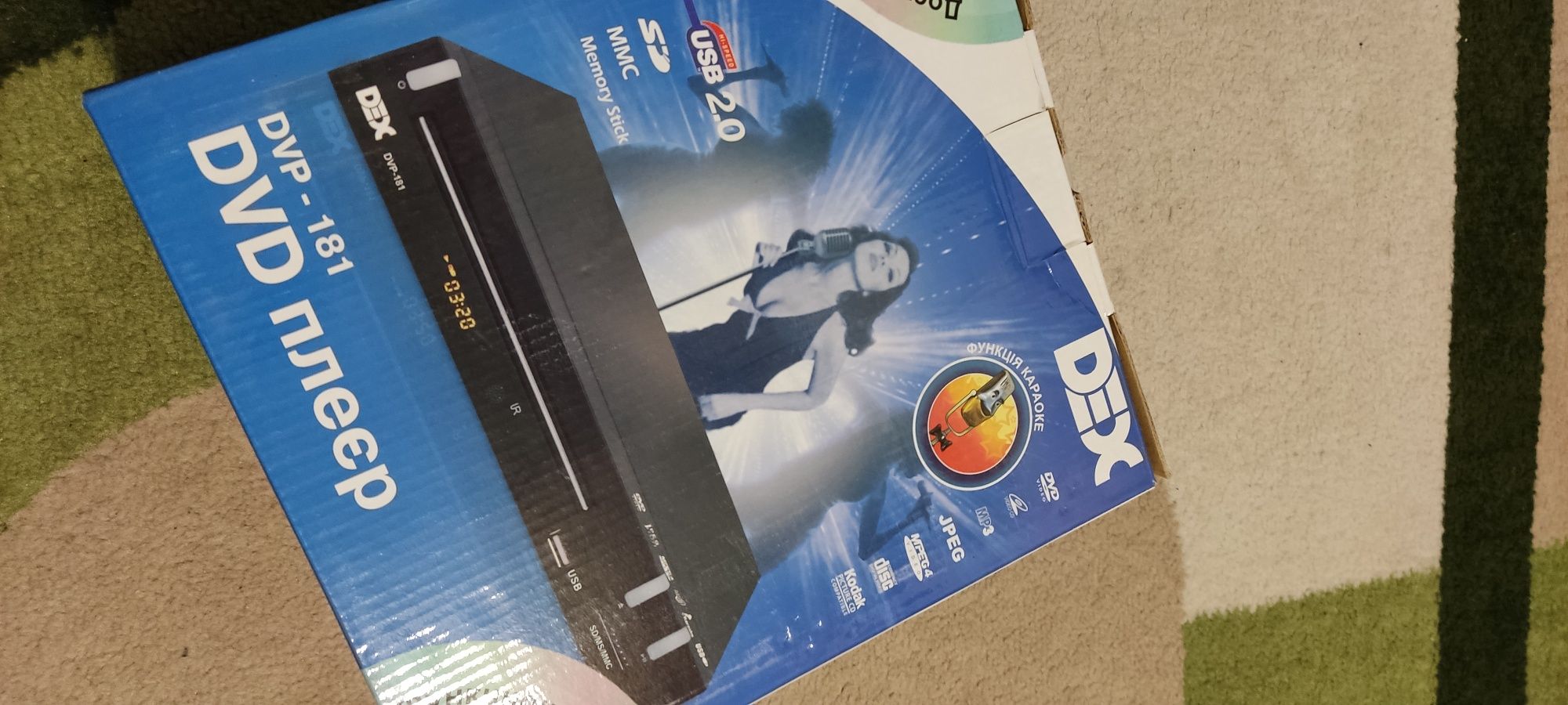 DVD плеер DEX DVP-181