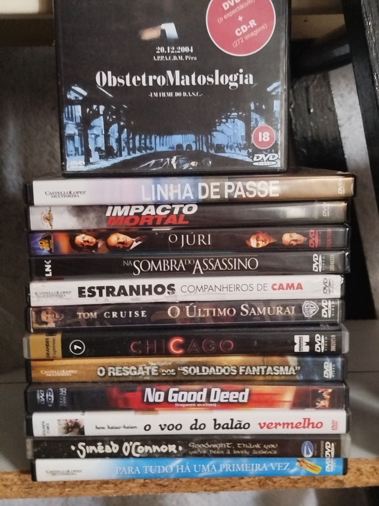 DVDs de filmes novos