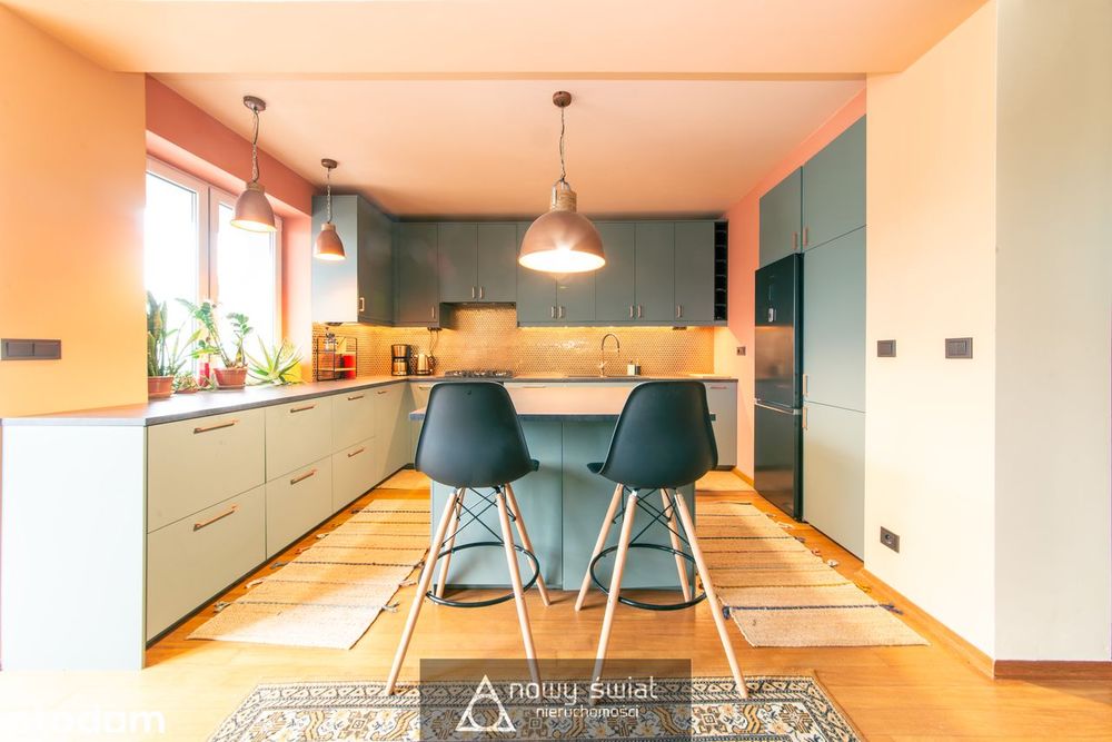 91,3 m2 | 3 pokoje | 2 łazienki | 2 balkony | dwupoziomowe | Ruczaj