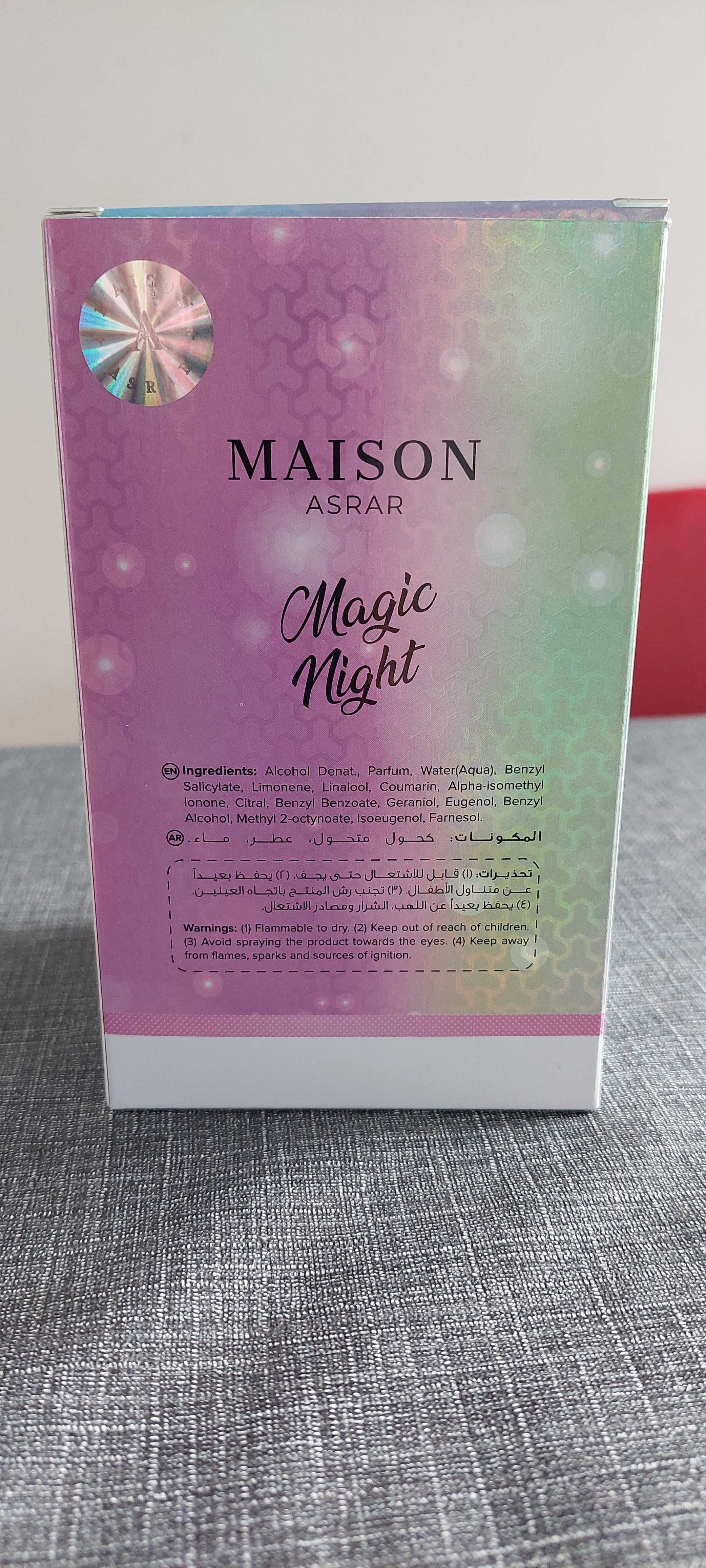 Perfumy Maison Asrar Magic Night