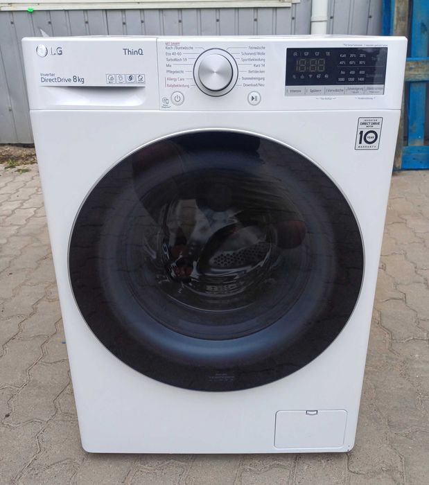 Пральна машина LG F4WV508S1E 6 Motion ThinQ Wi-Fi 8 кг AI DD TurboWash