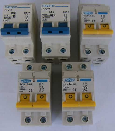 Contactores de Protecção DC Fotovoltaicos