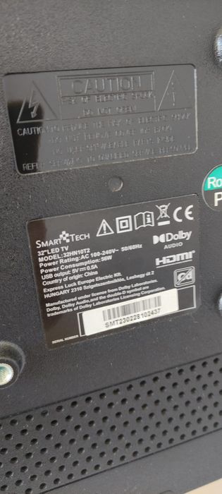 TV 32" HD Smart Tech